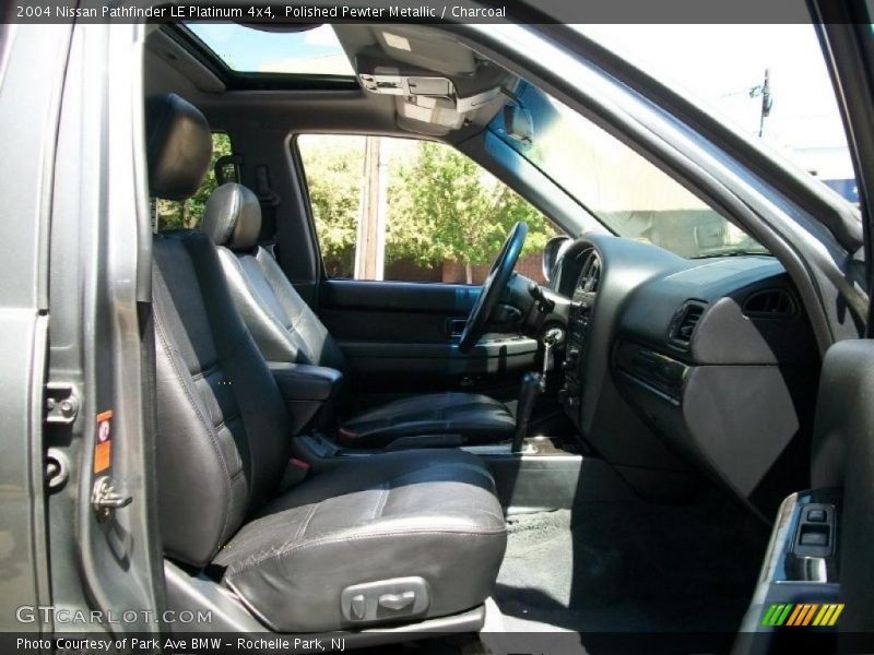 Polished Pewter Metallic / Charcoal 2004 Nissan Pathfinder LE Platinum 4x4