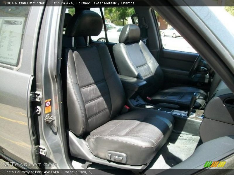 Polished Pewter Metallic / Charcoal 2004 Nissan Pathfinder LE Platinum 4x4