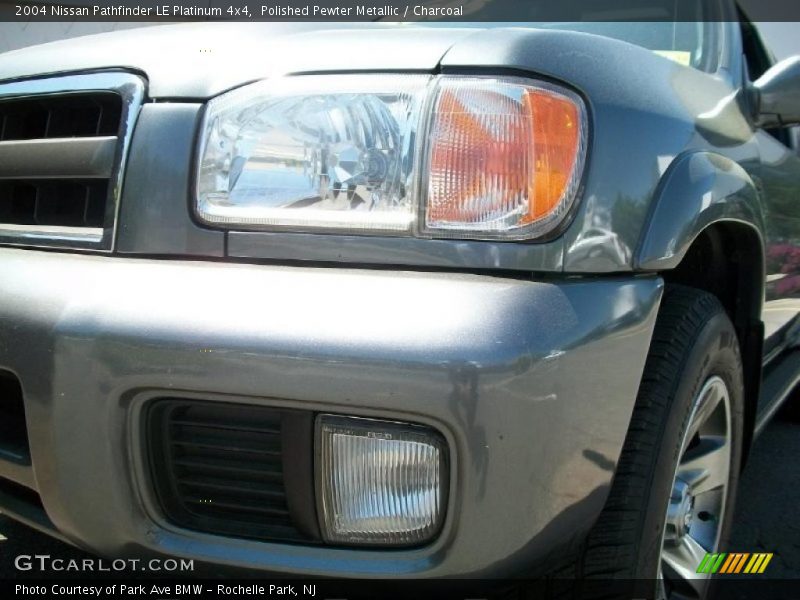 Polished Pewter Metallic / Charcoal 2004 Nissan Pathfinder LE Platinum 4x4