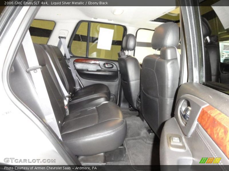 Liquid Silver Metallic / Ebony Black 2006 GMC Envoy SLT 4x4