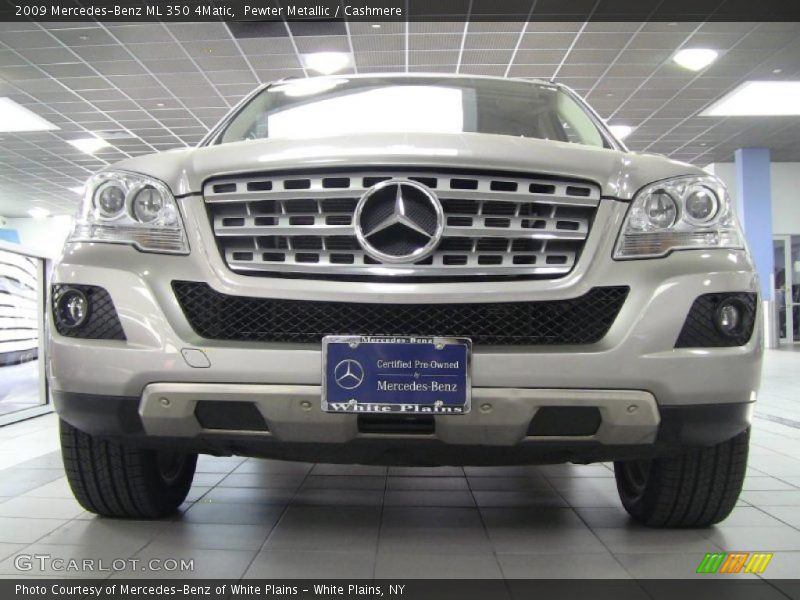 Pewter Metallic / Cashmere 2009 Mercedes-Benz ML 350 4Matic
