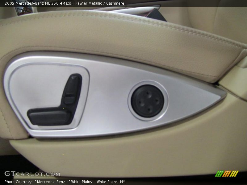 Pewter Metallic / Cashmere 2009 Mercedes-Benz ML 350 4Matic