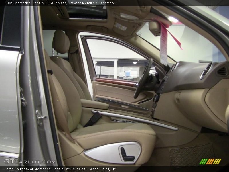 Pewter Metallic / Cashmere 2009 Mercedes-Benz ML 350 4Matic