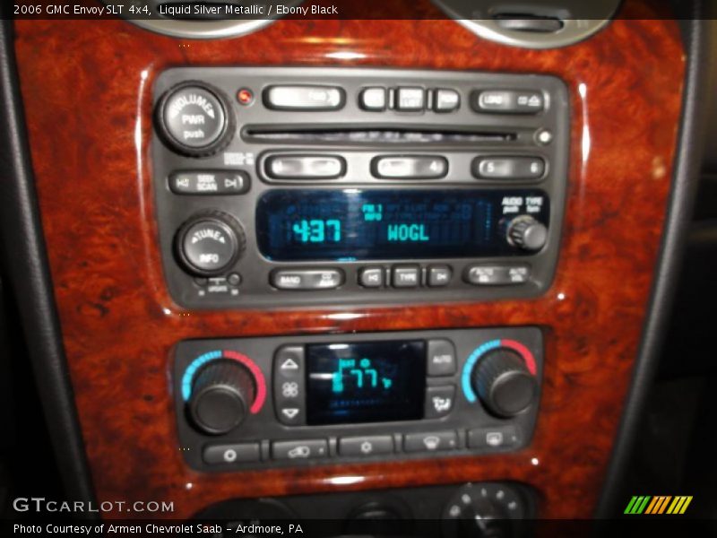 Liquid Silver Metallic / Ebony Black 2006 GMC Envoy SLT 4x4