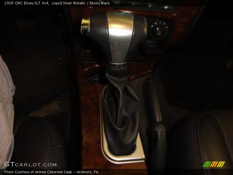 Liquid Silver Metallic / Ebony Black 2006 GMC Envoy SLT 4x4