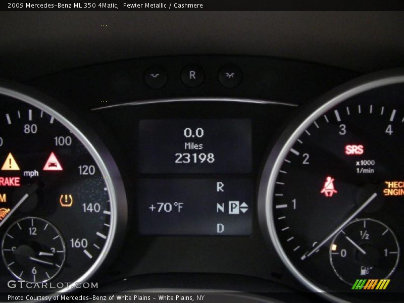 Pewter Metallic / Cashmere 2009 Mercedes-Benz ML 350 4Matic