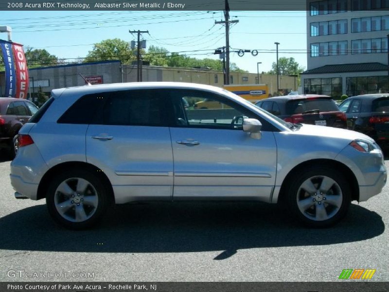 Alabaster Silver Metallic / Ebony 2008 Acura RDX Technology