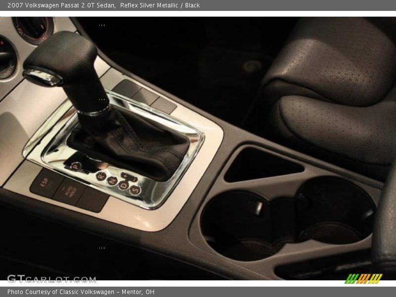 Reflex Silver Metallic / Black 2007 Volkswagen Passat 2.0T Sedan