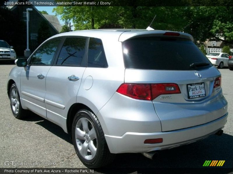 Alabaster Silver Metallic / Ebony 2008 Acura RDX Technology