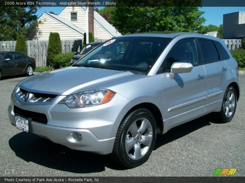 Alabaster Silver Metallic / Ebony 2008 Acura RDX Technology