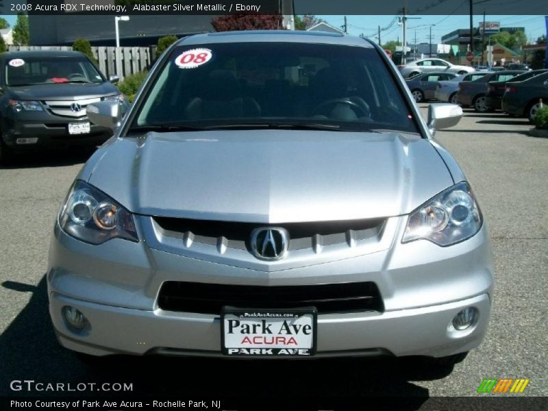 Alabaster Silver Metallic / Ebony 2008 Acura RDX Technology