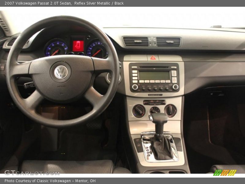 Reflex Silver Metallic / Black 2007 Volkswagen Passat 2.0T Sedan