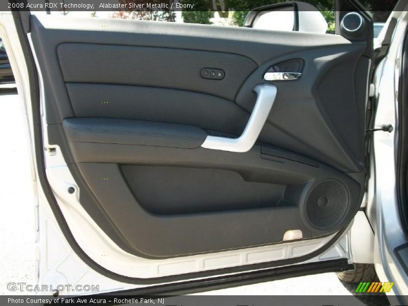Alabaster Silver Metallic / Ebony 2008 Acura RDX Technology