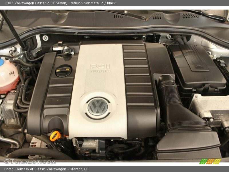 Reflex Silver Metallic / Black 2007 Volkswagen Passat 2.0T Sedan