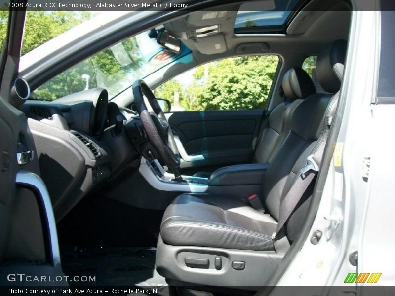 Alabaster Silver Metallic / Ebony 2008 Acura RDX Technology