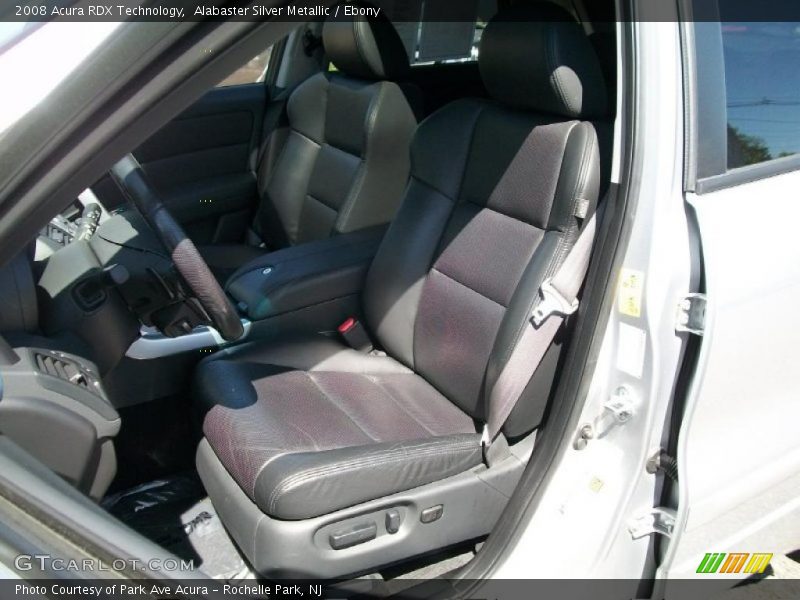 Alabaster Silver Metallic / Ebony 2008 Acura RDX Technology