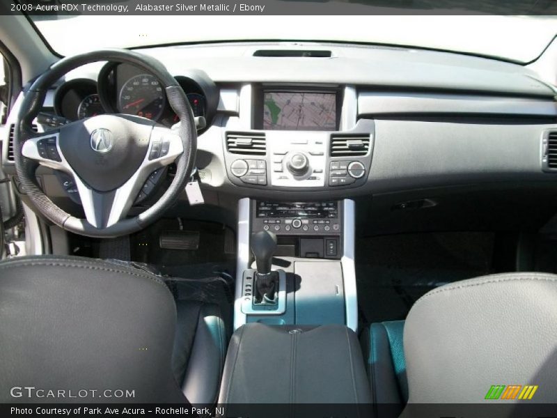 Alabaster Silver Metallic / Ebony 2008 Acura RDX Technology