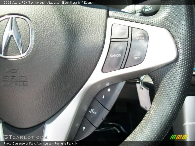 Alabaster Silver Metallic / Ebony 2008 Acura RDX Technology