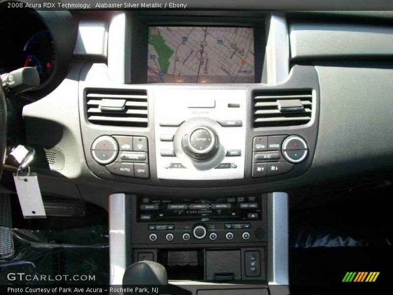 Alabaster Silver Metallic / Ebony 2008 Acura RDX Technology