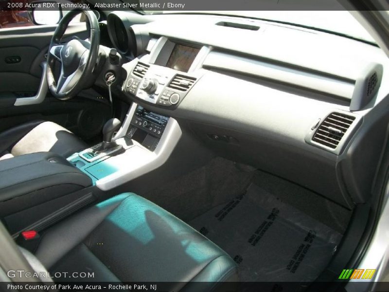 Alabaster Silver Metallic / Ebony 2008 Acura RDX Technology