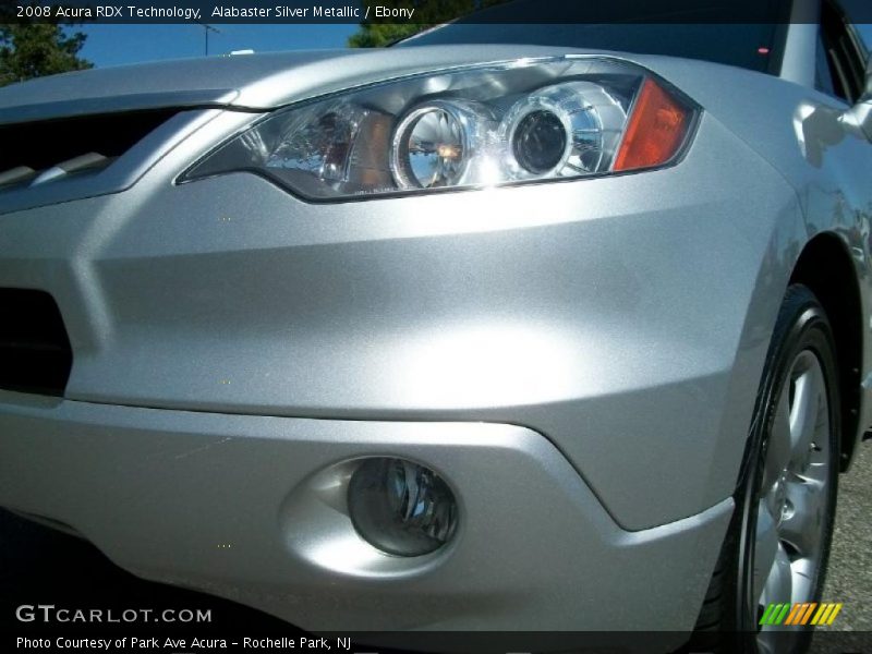 Alabaster Silver Metallic / Ebony 2008 Acura RDX Technology