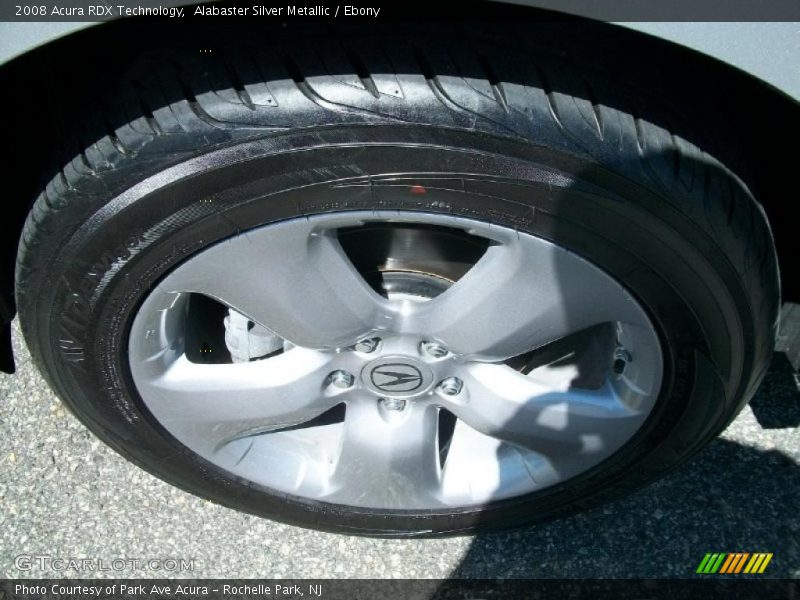 Alabaster Silver Metallic / Ebony 2008 Acura RDX Technology