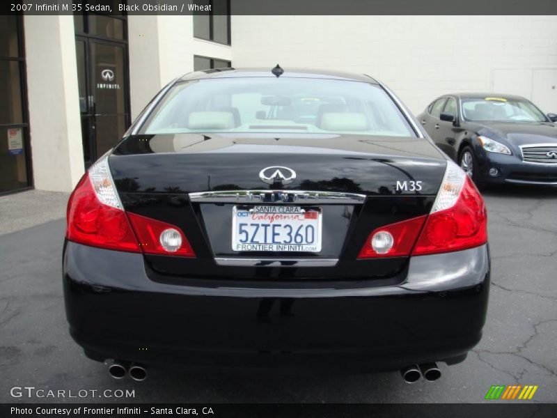 Black Obsidian / Wheat 2007 Infiniti M 35 Sedan