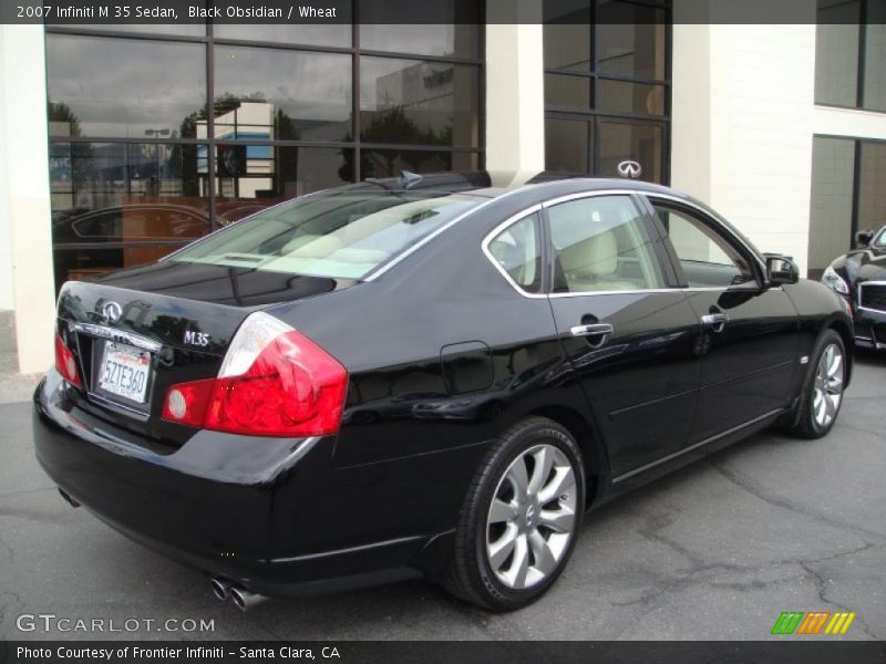 Black Obsidian / Wheat 2007 Infiniti M 35 Sedan