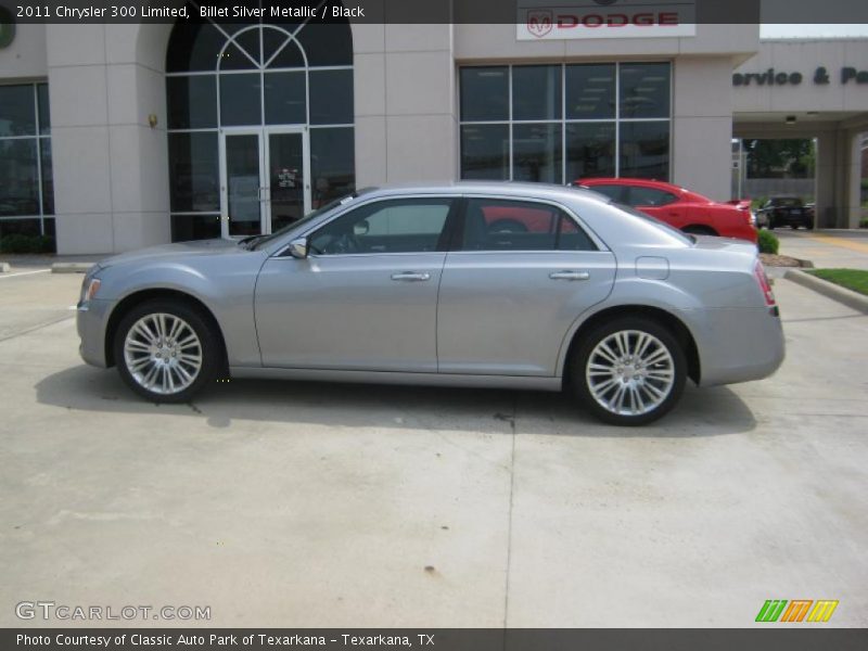 Billet Silver Metallic / Black 2011 Chrysler 300 Limited
