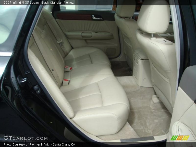 Black Obsidian / Wheat 2007 Infiniti M 35 Sedan