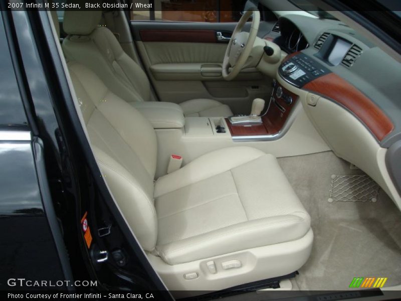 Black Obsidian / Wheat 2007 Infiniti M 35 Sedan