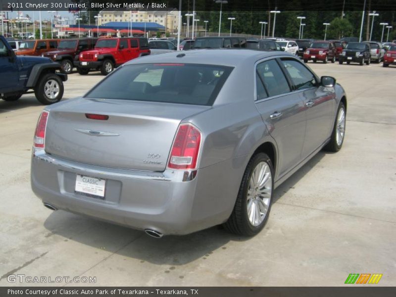 Billet Silver Metallic / Black 2011 Chrysler 300 Limited