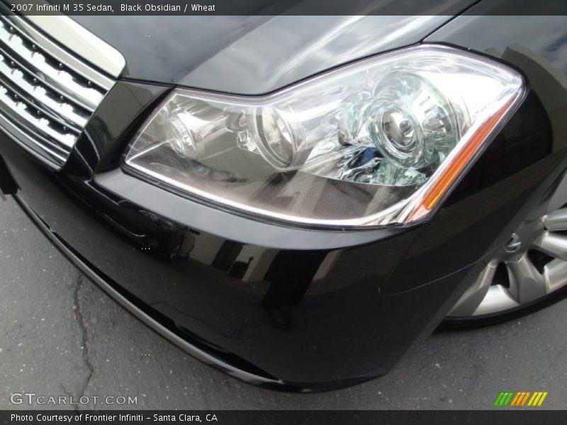 Black Obsidian / Wheat 2007 Infiniti M 35 Sedan