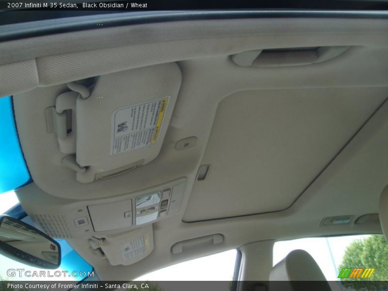 Black Obsidian / Wheat 2007 Infiniti M 35 Sedan