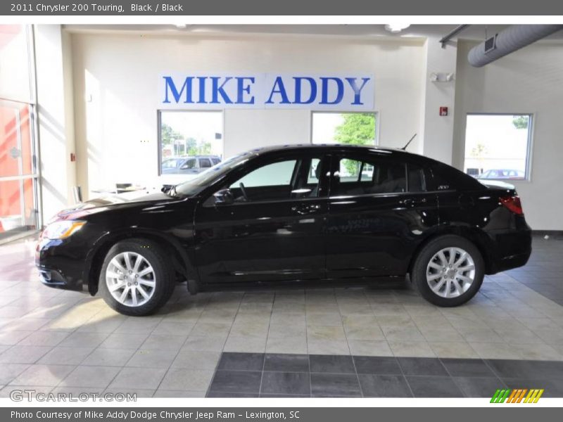 Black / Black 2011 Chrysler 200 Touring