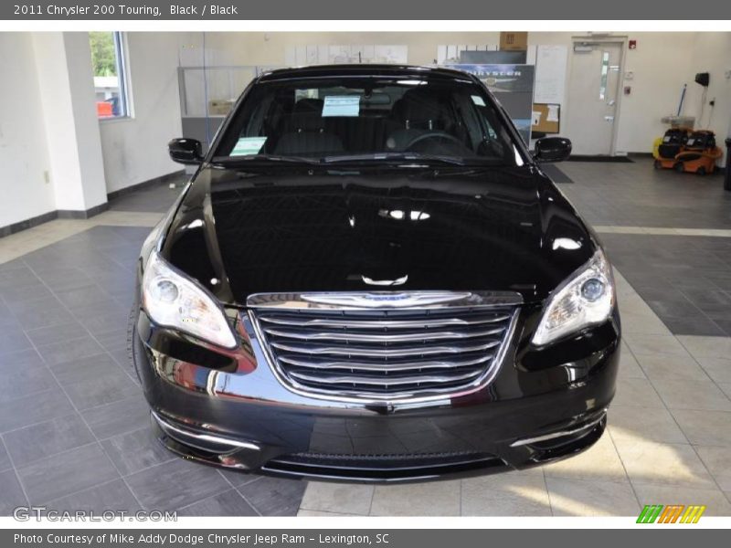 Black / Black 2011 Chrysler 200 Touring