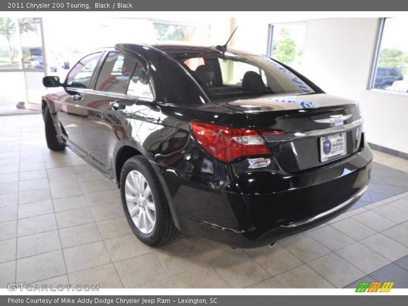 Black / Black 2011 Chrysler 200 Touring