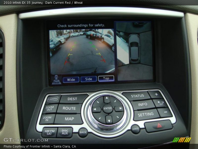 Controls of 2010 EX 35 Journey