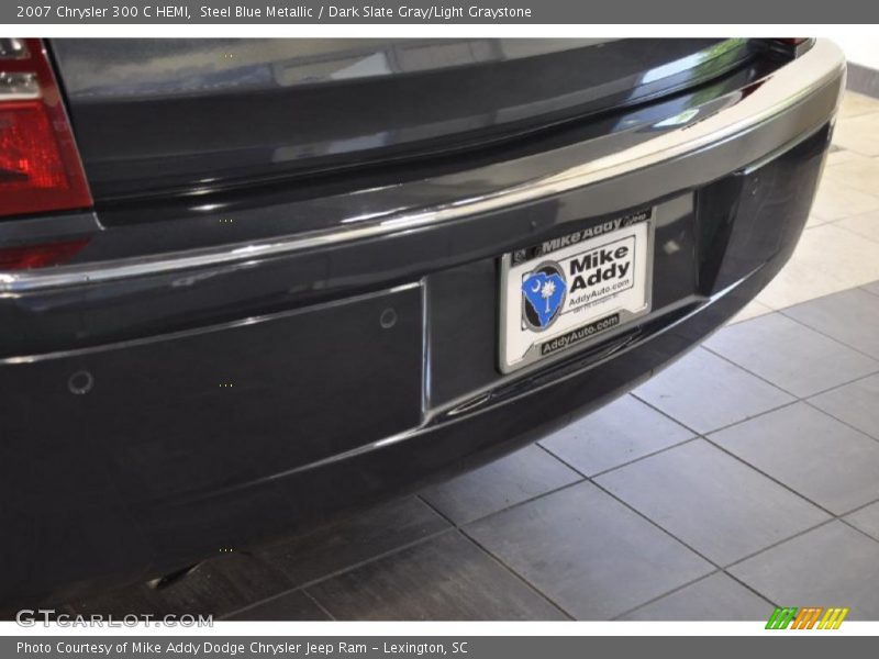 Steel Blue Metallic / Dark Slate Gray/Light Graystone 2007 Chrysler 300 C HEMI