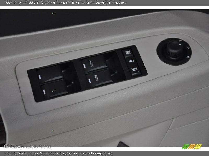 Steel Blue Metallic / Dark Slate Gray/Light Graystone 2007 Chrysler 300 C HEMI
