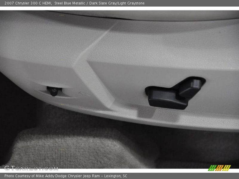 Steel Blue Metallic / Dark Slate Gray/Light Graystone 2007 Chrysler 300 C HEMI