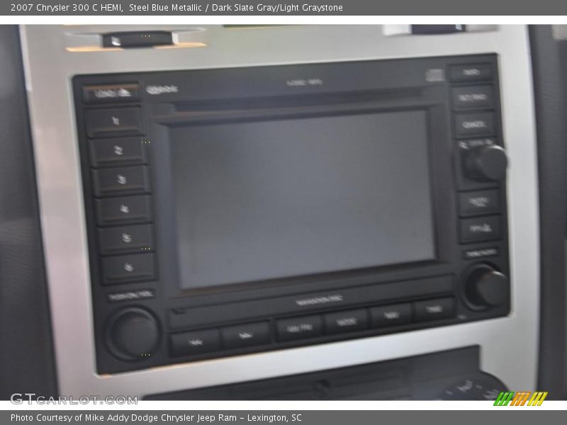 Steel Blue Metallic / Dark Slate Gray/Light Graystone 2007 Chrysler 300 C HEMI