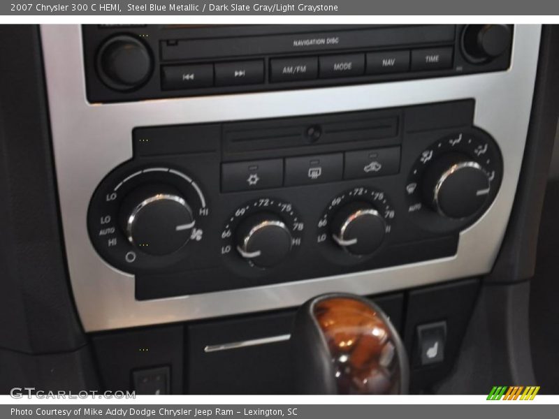 Steel Blue Metallic / Dark Slate Gray/Light Graystone 2007 Chrysler 300 C HEMI