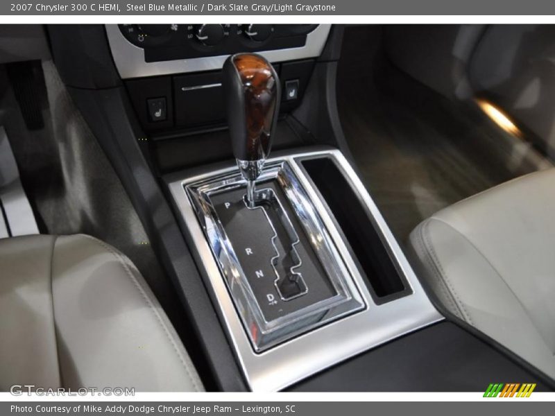 Steel Blue Metallic / Dark Slate Gray/Light Graystone 2007 Chrysler 300 C HEMI