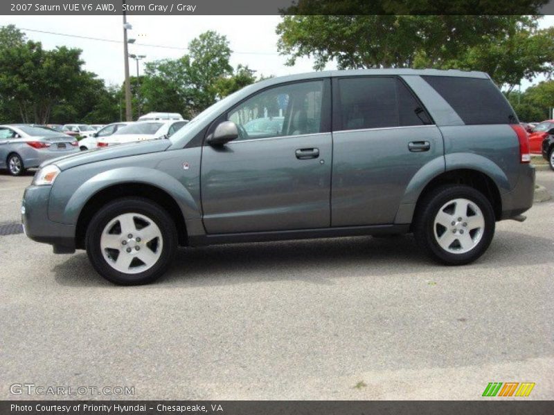 Storm Gray / Gray 2007 Saturn VUE V6 AWD
