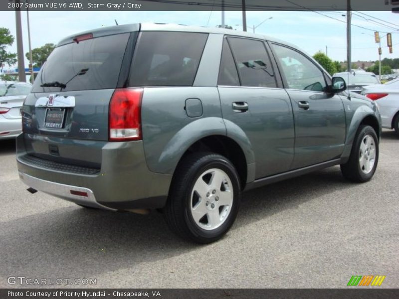 Storm Gray / Gray 2007 Saturn VUE V6 AWD
