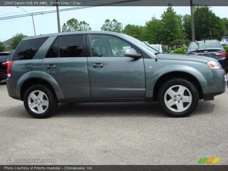 Storm Gray / Gray 2007 Saturn VUE V6 AWD