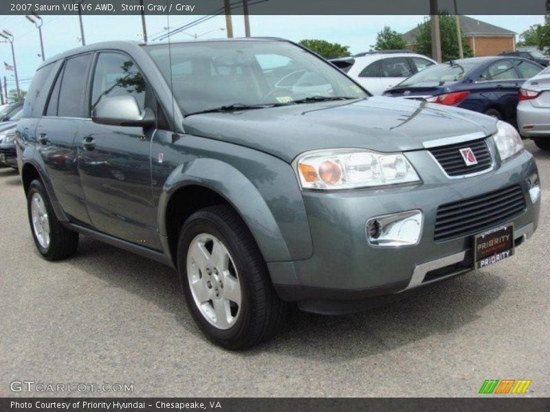 Storm Gray / Gray 2007 Saturn VUE V6 AWD