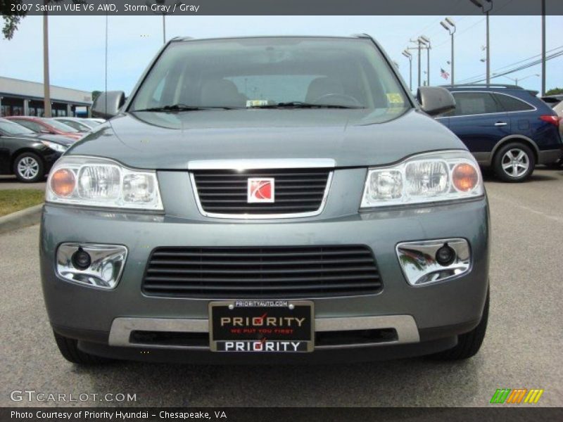 Storm Gray / Gray 2007 Saturn VUE V6 AWD