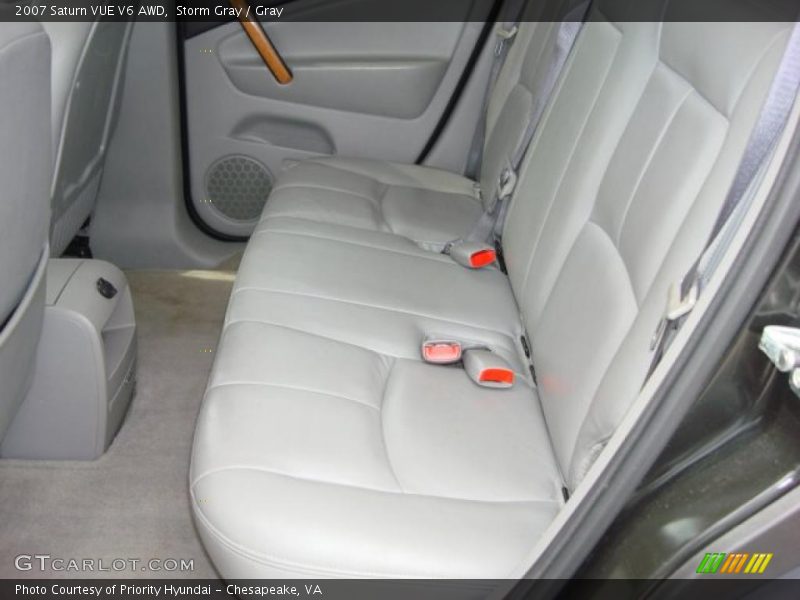 Storm Gray / Gray 2007 Saturn VUE V6 AWD